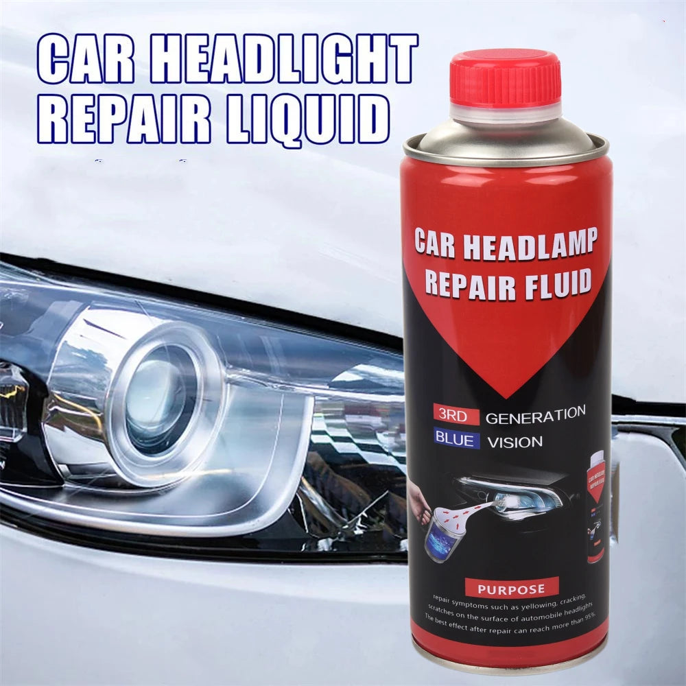 Restaurador de Faros 3PCS | Líquido Renovador para Faros de Coche