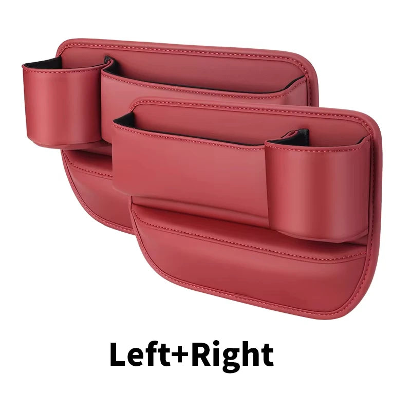 Organizador de Asiento para Coche | Bolsillo Multiusos para Móvil, Llaves y Cartera
