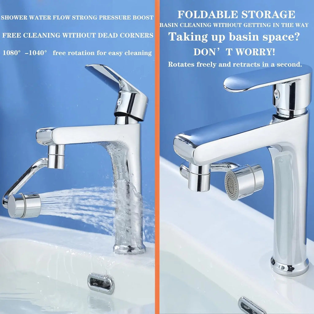 FlexFlow 1080° — Extensor de Grifo Giratorio 2 en 1