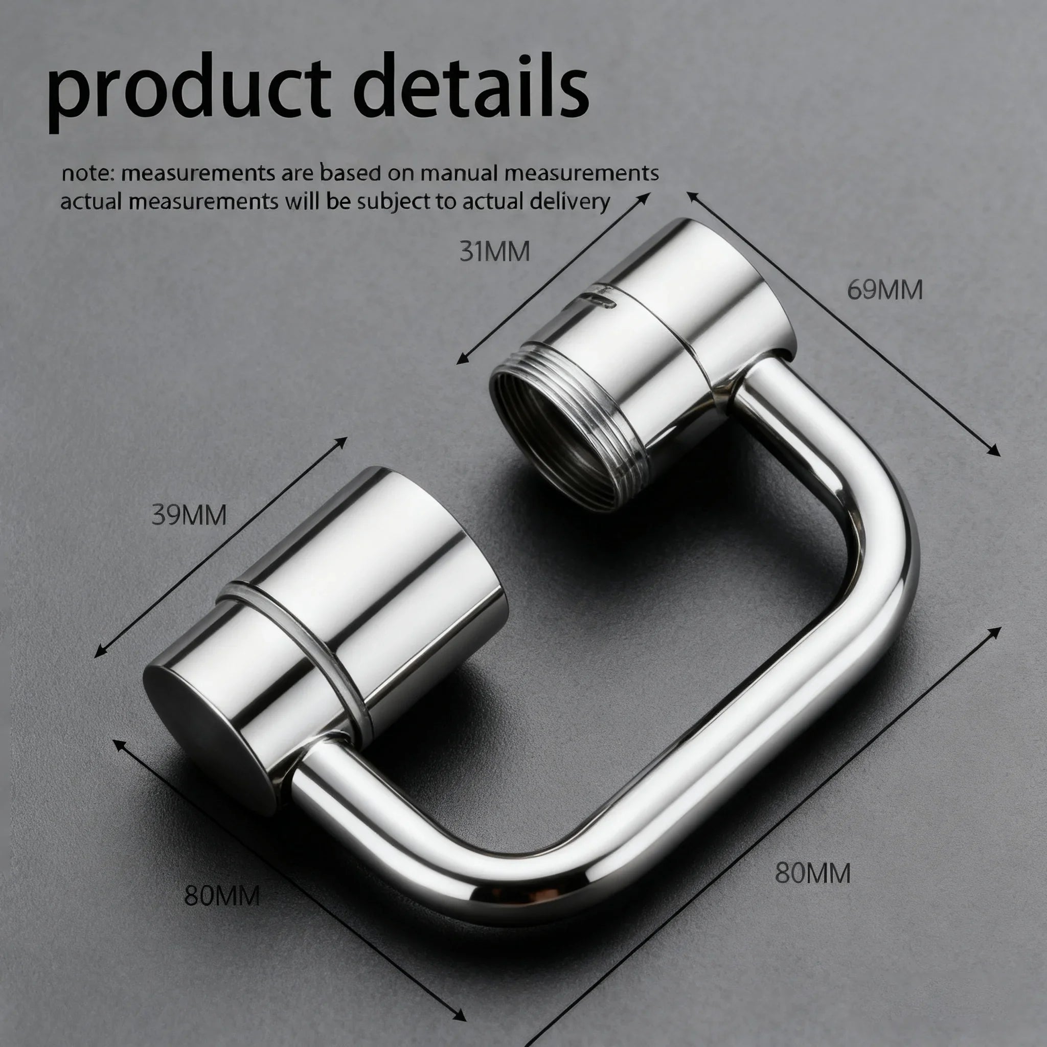 FlexFlow 1080° — Extensor de Grifo Giratorio 2 en 1