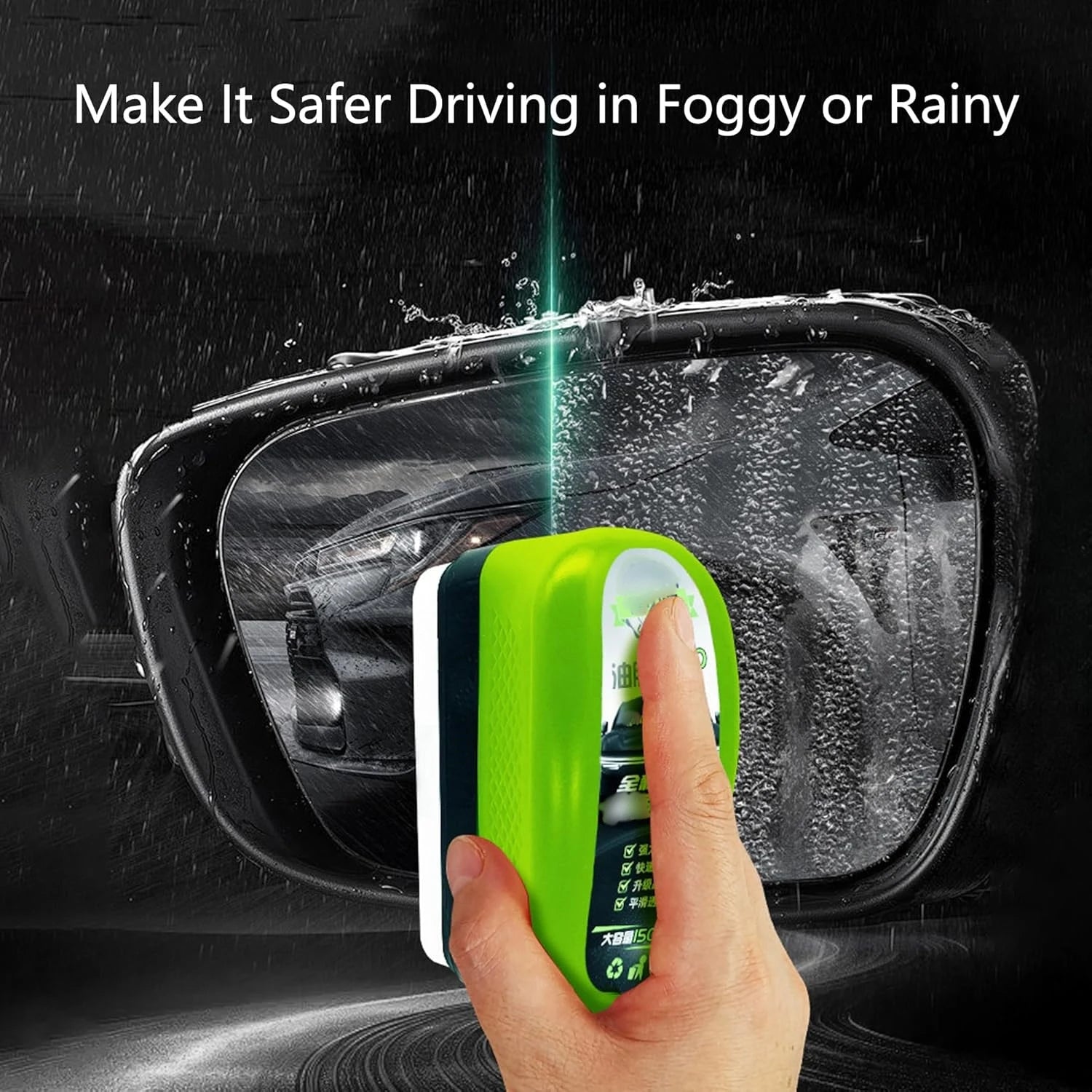 ClearView Pro — Esponja Limpiadora de Parabrisas para Coche