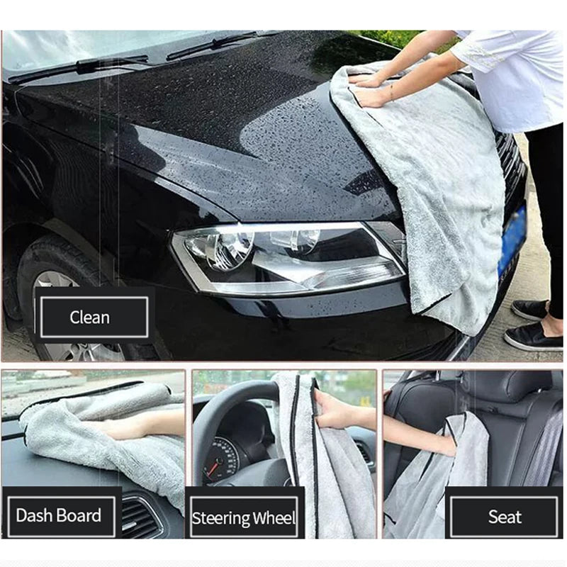 Toalla de Secado de Microfibra para Coche